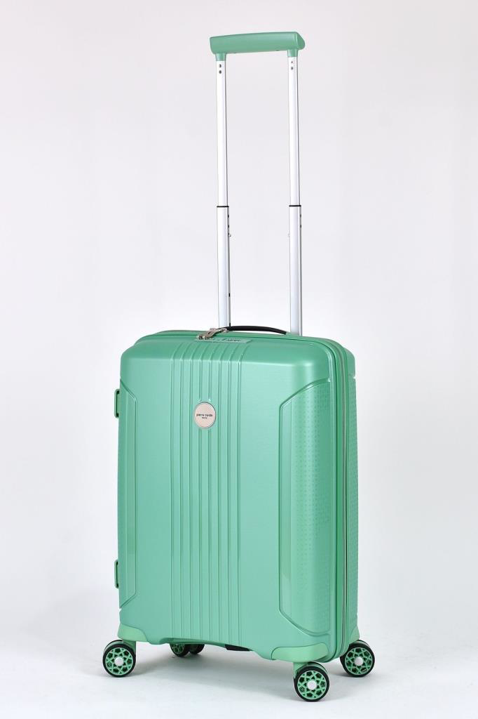 Louisiana Polo Pierre Cardin Polipropilen Kırılmaz 3'Lü Valiz Seti Yeşil Pc7060