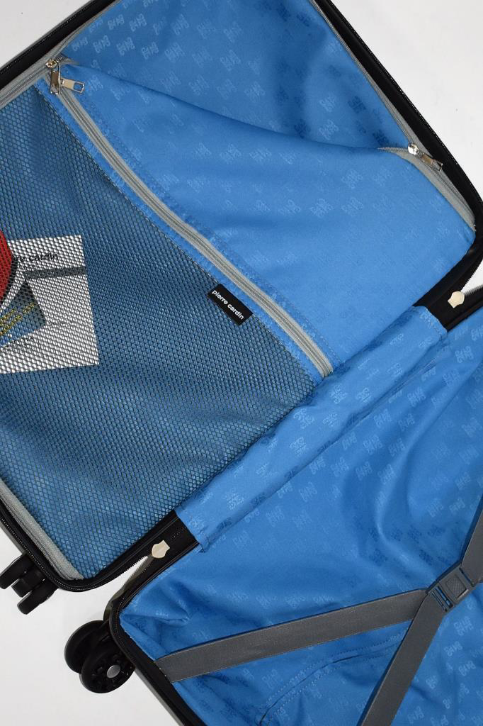 Louisiana Polo Pierre Cardin Polipropilen Kırılmaz 2'Li Valiz Seti Büyük Boy - O