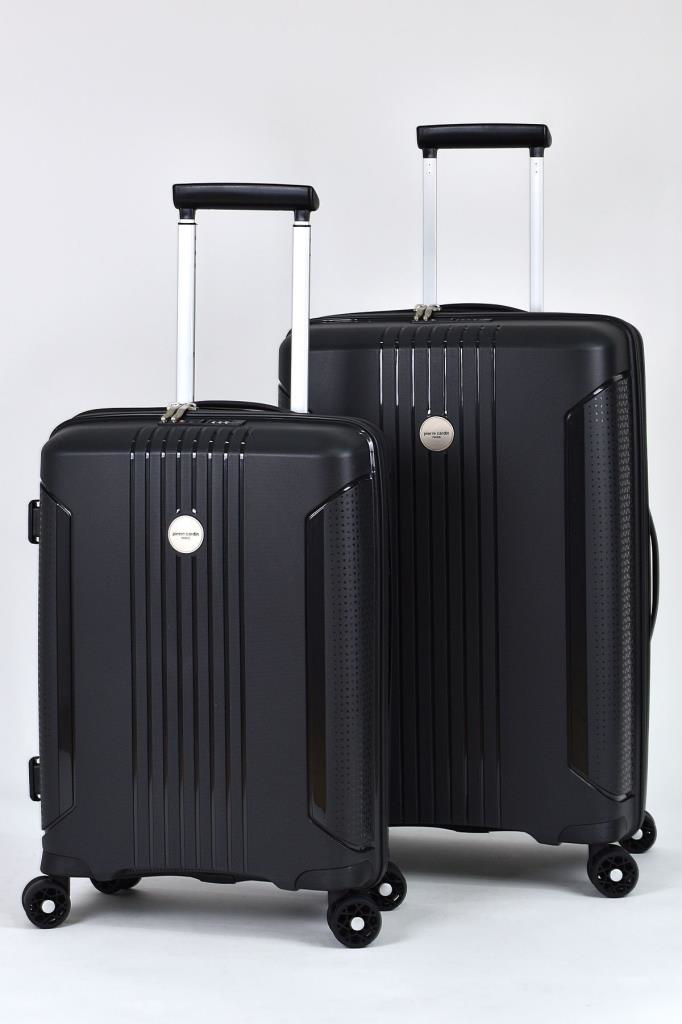 Louisiana Polo Pierre Cardin Polipropilen Kırılmaz 2'Li Valiz Seti Orta Boy - Ka