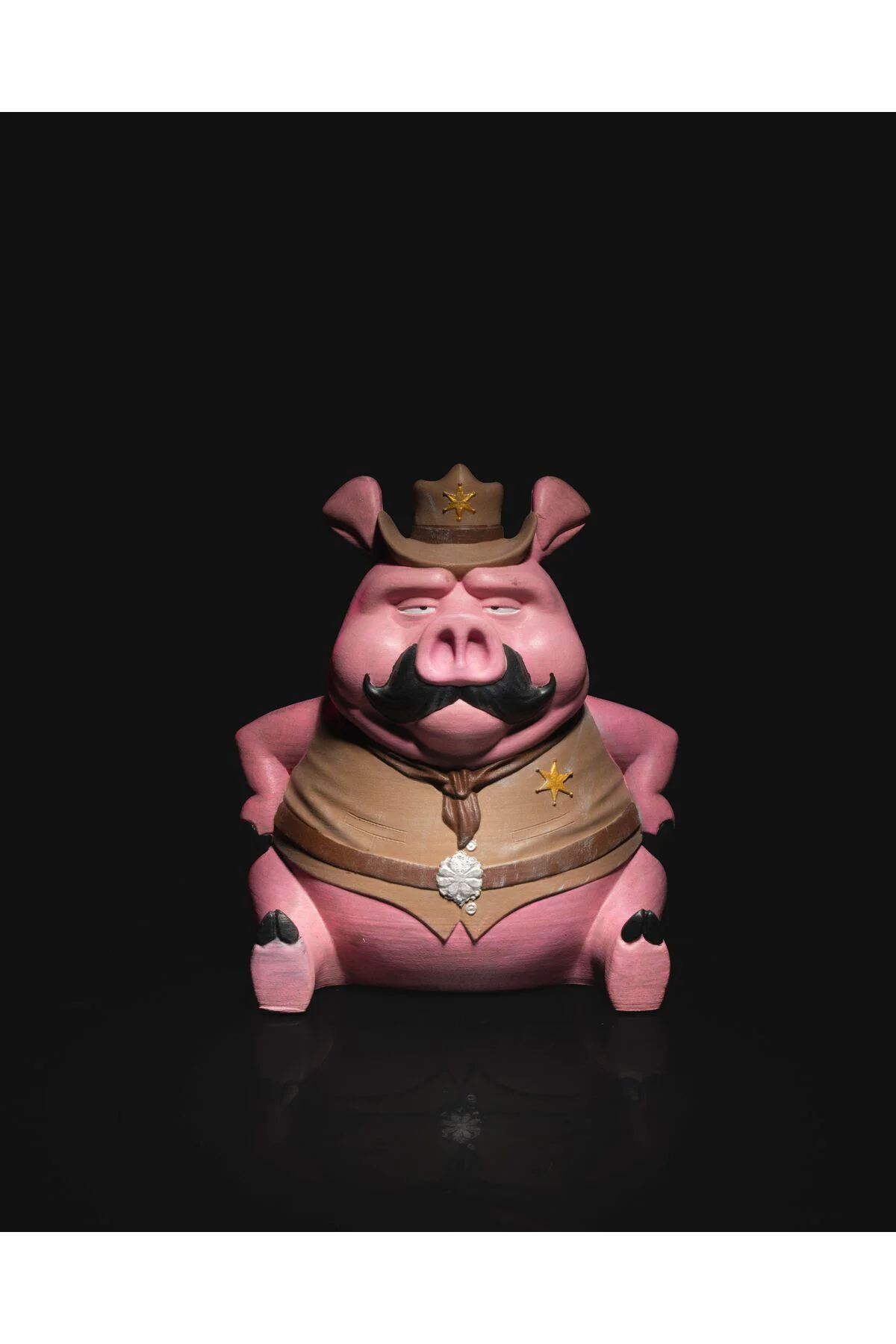 Piggy Bank - Sheriff Bacon Buck Kumbara