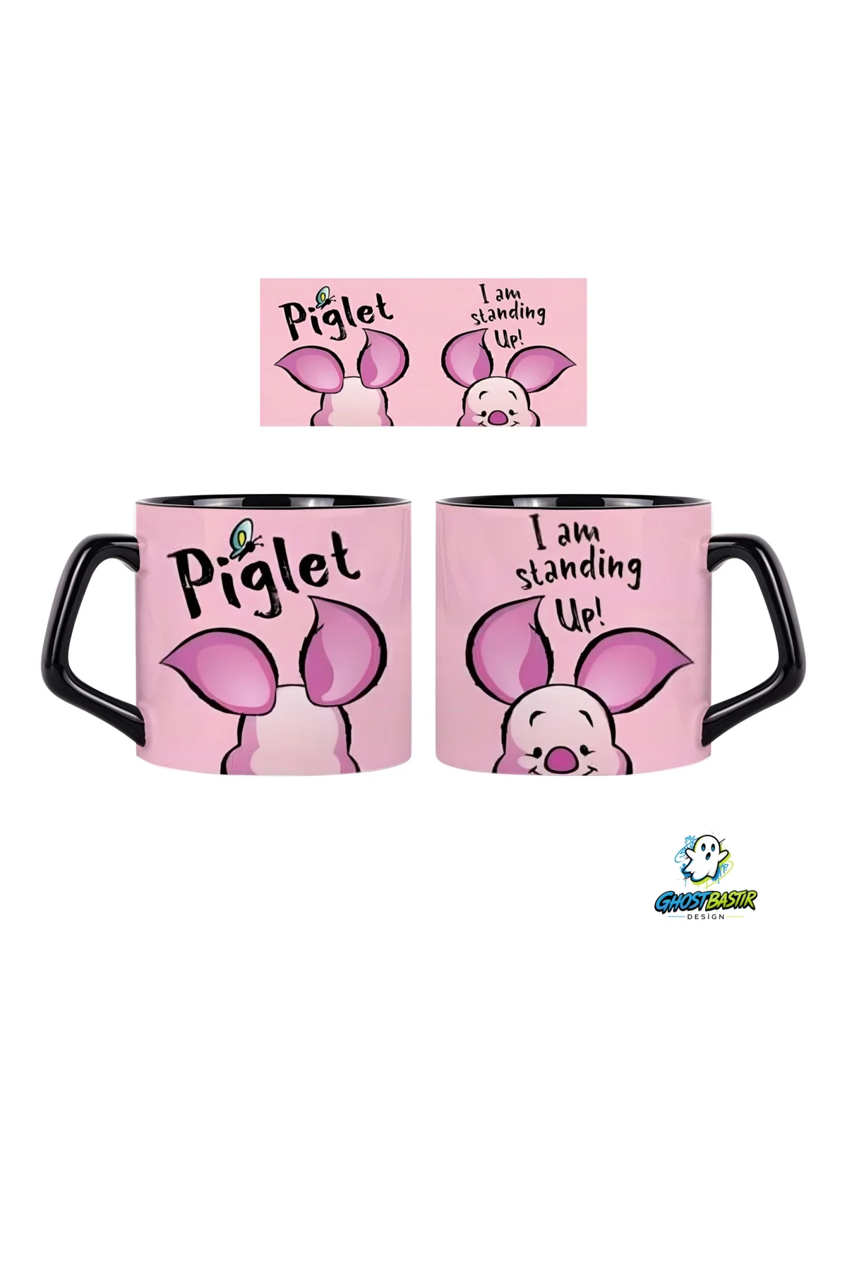 Piglet Kupa Bardak | Tek Adet 0587