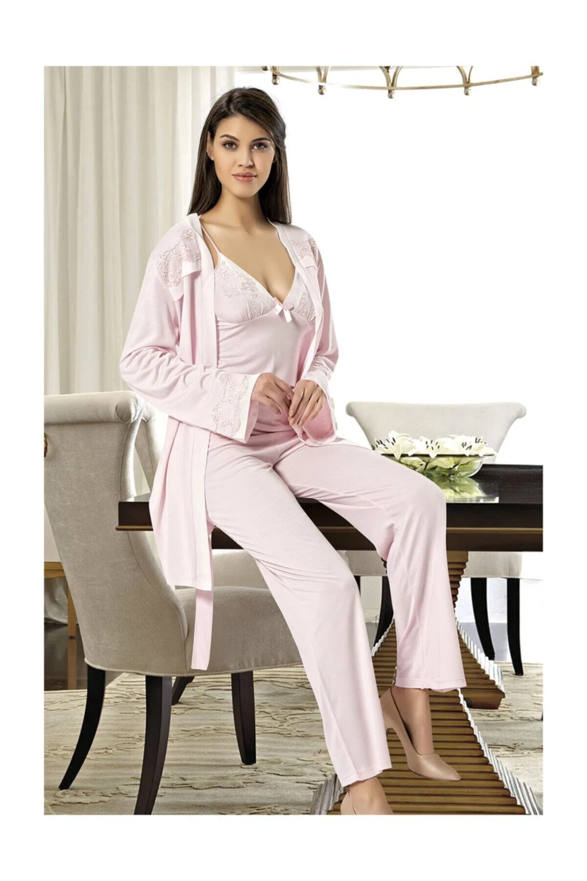 Pijama Takımı, 3'lü Takım, Lohusa Pijama Takımı, 2030