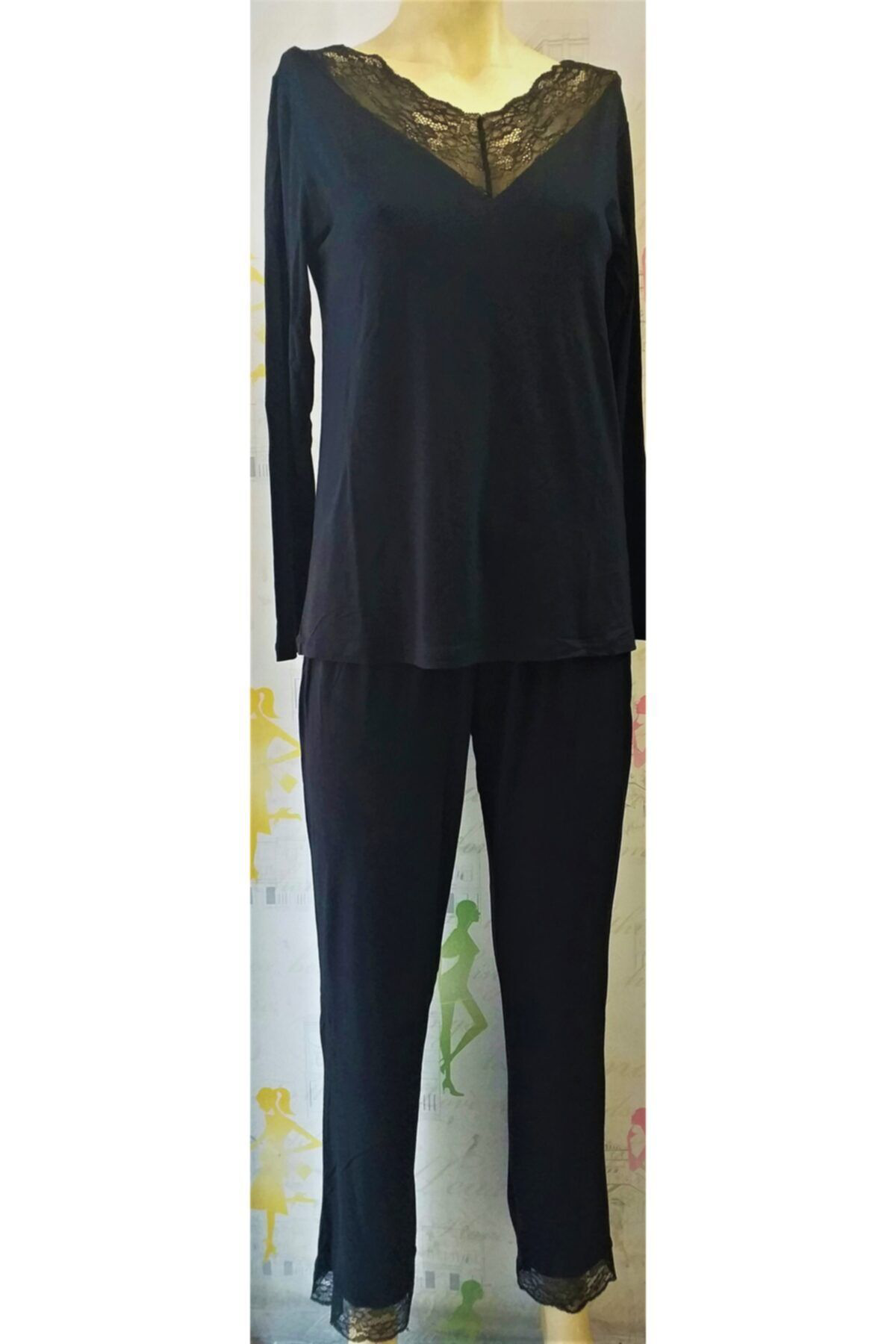 Dream Pijama Takımı Mevsimlik Siyah