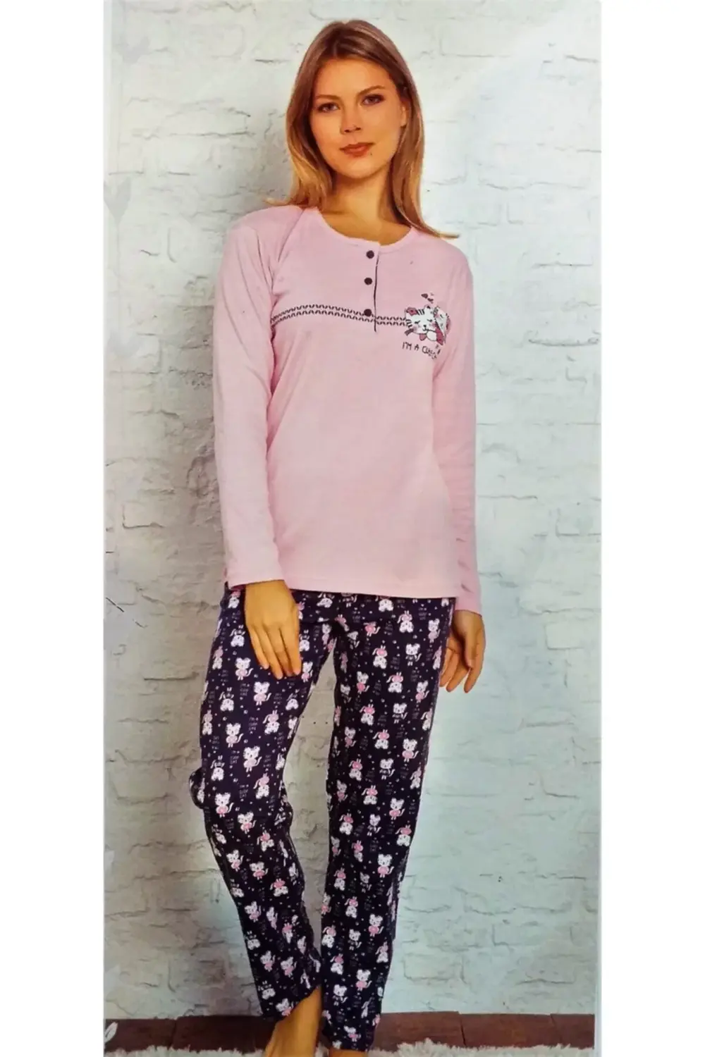 Pijama Takımı Pembe