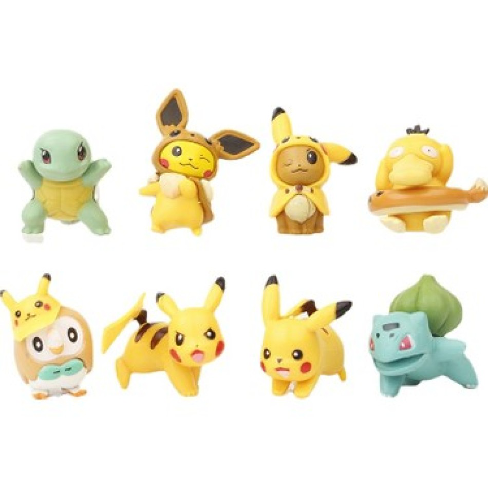 Pika Pika 8 Adet Mini Figür Pika Pika 8 Adet Mini Figür