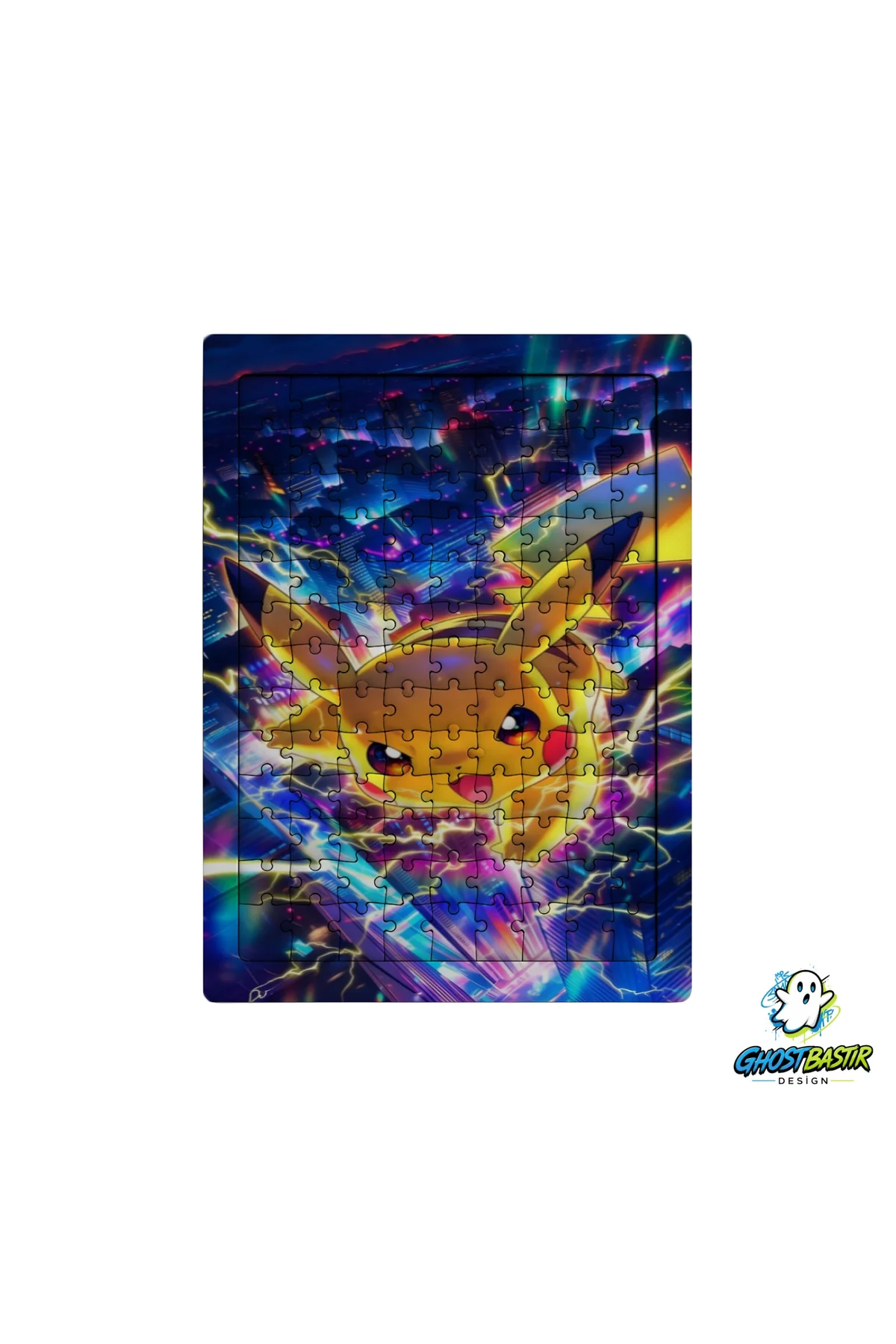 Pikachu 99 Parça Ayaklı Puzzle – Dekoratif Çocuk Yapbozu 0247