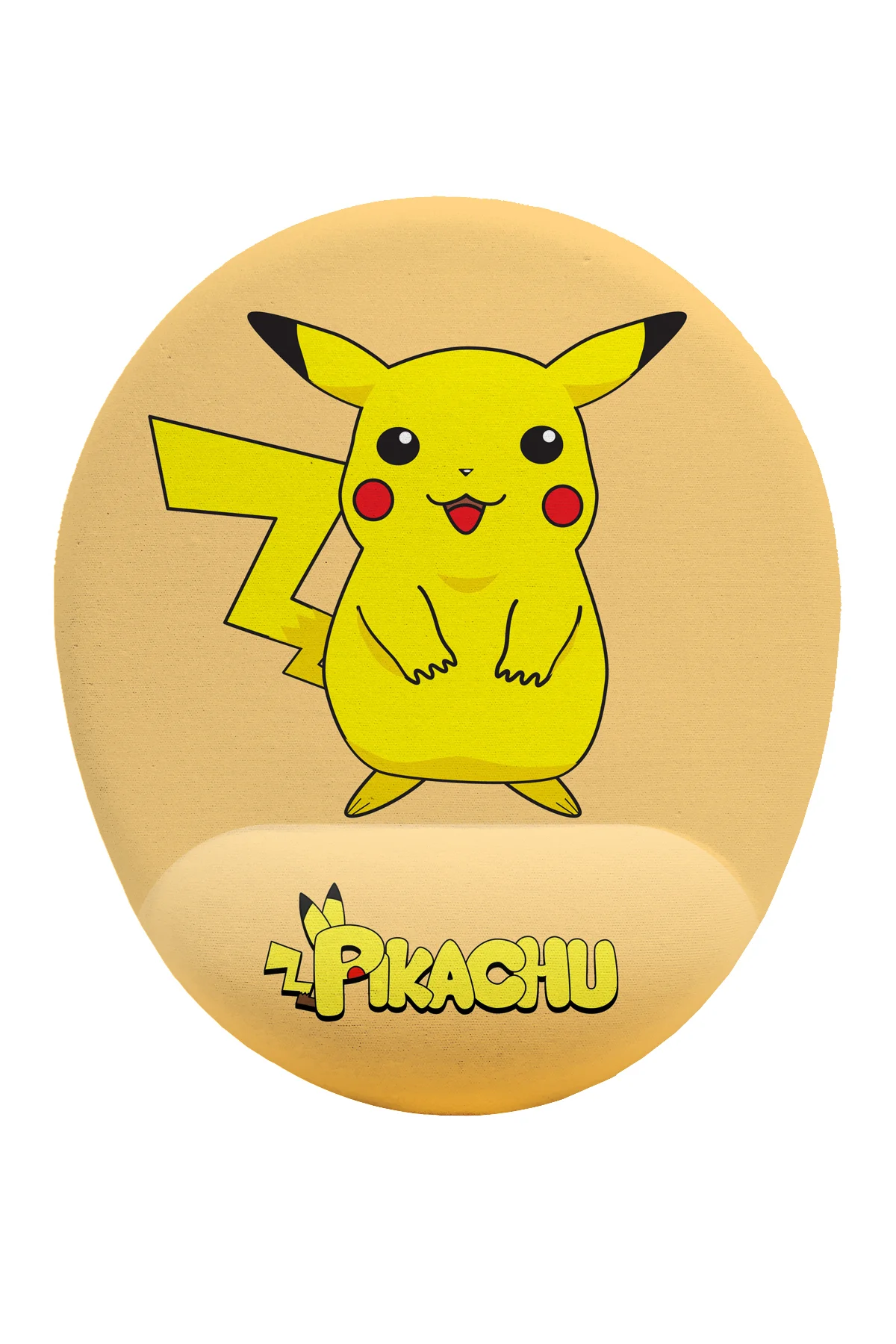 Pikachu Desenli Bilek DestekliKaymaz Buruşmaz Kırılmaz Mouse Pad