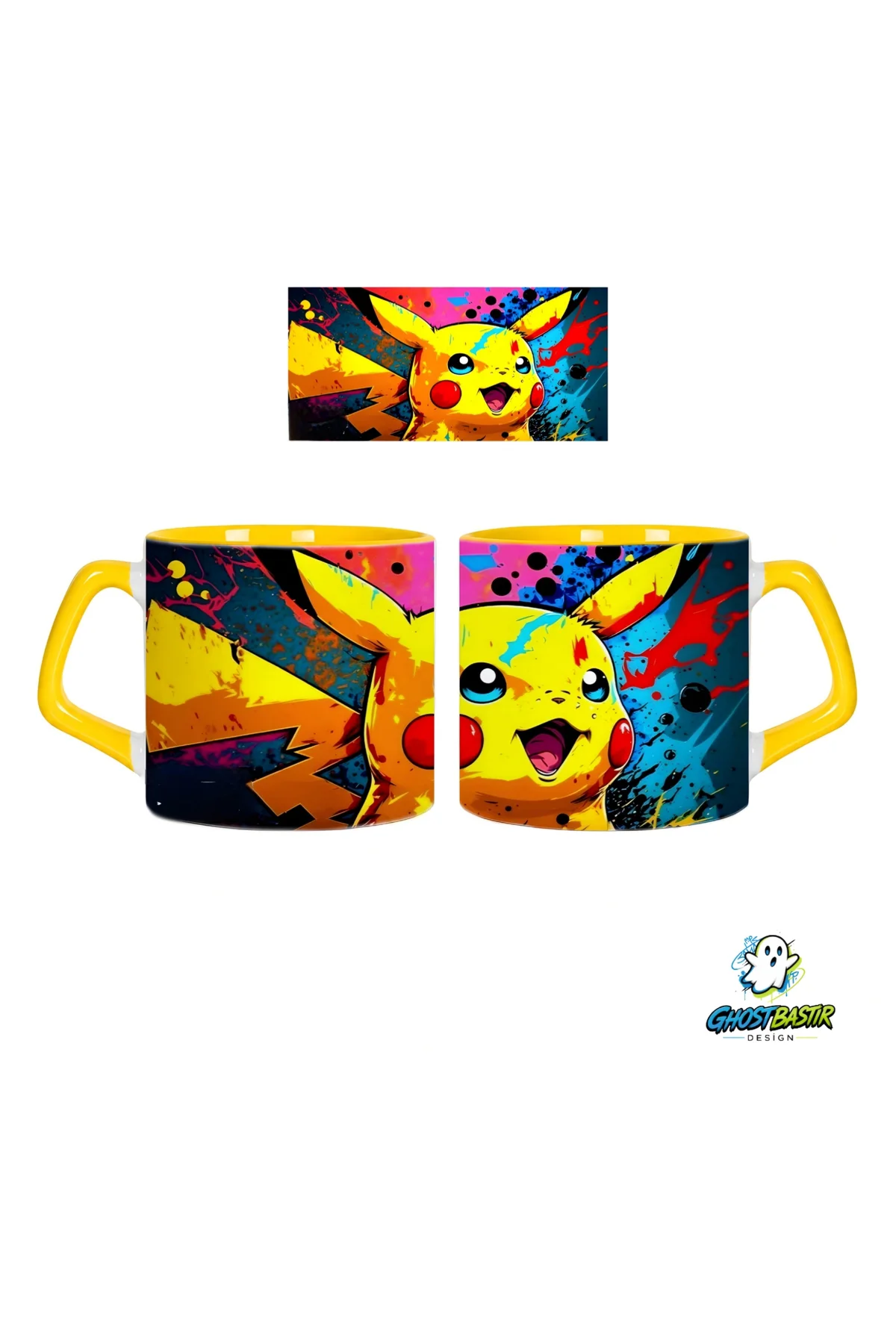 Pikachu Kupa Bardak | Tek Adet 0809