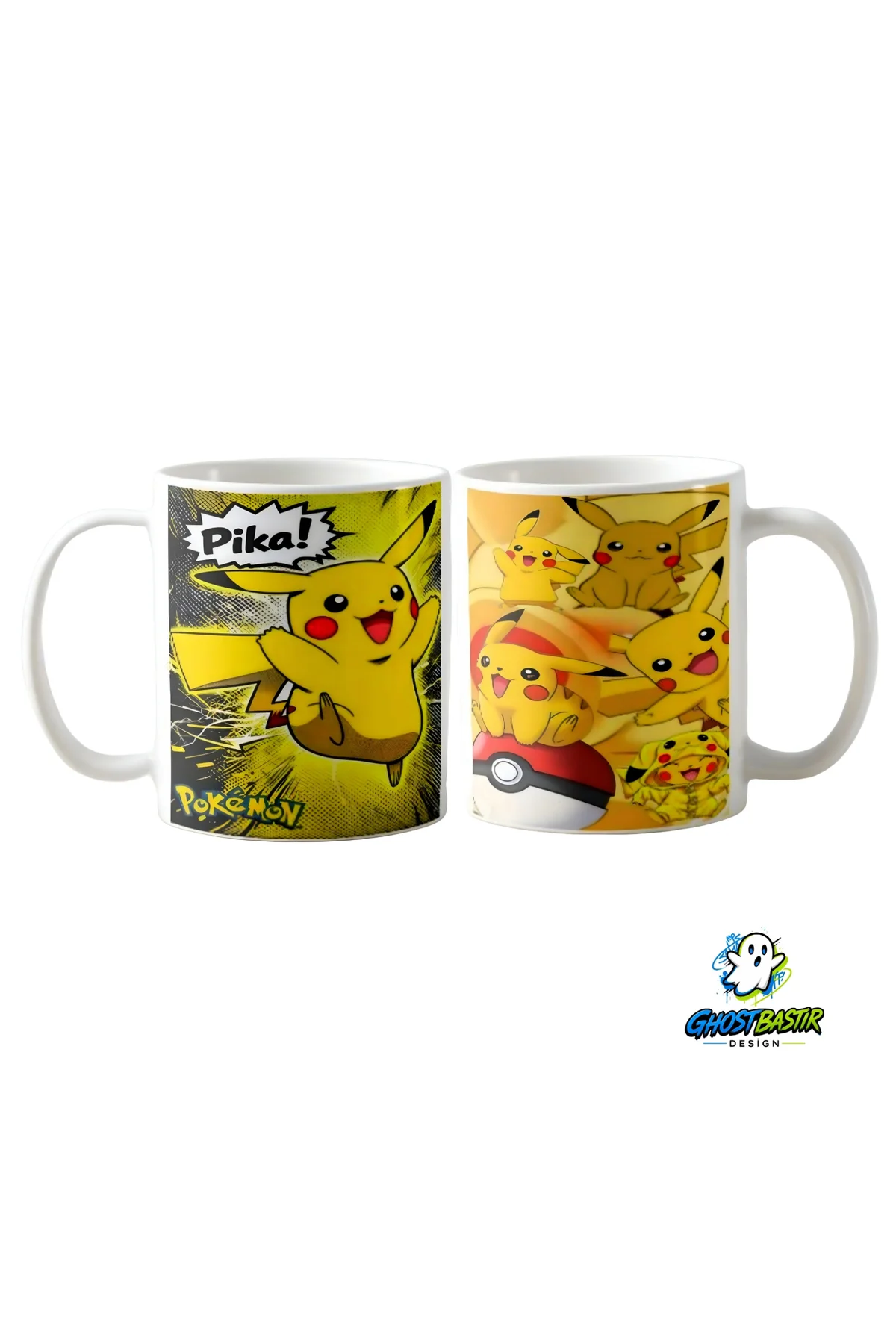 Pikachu Kupa Bardak | Tek Adet K0358