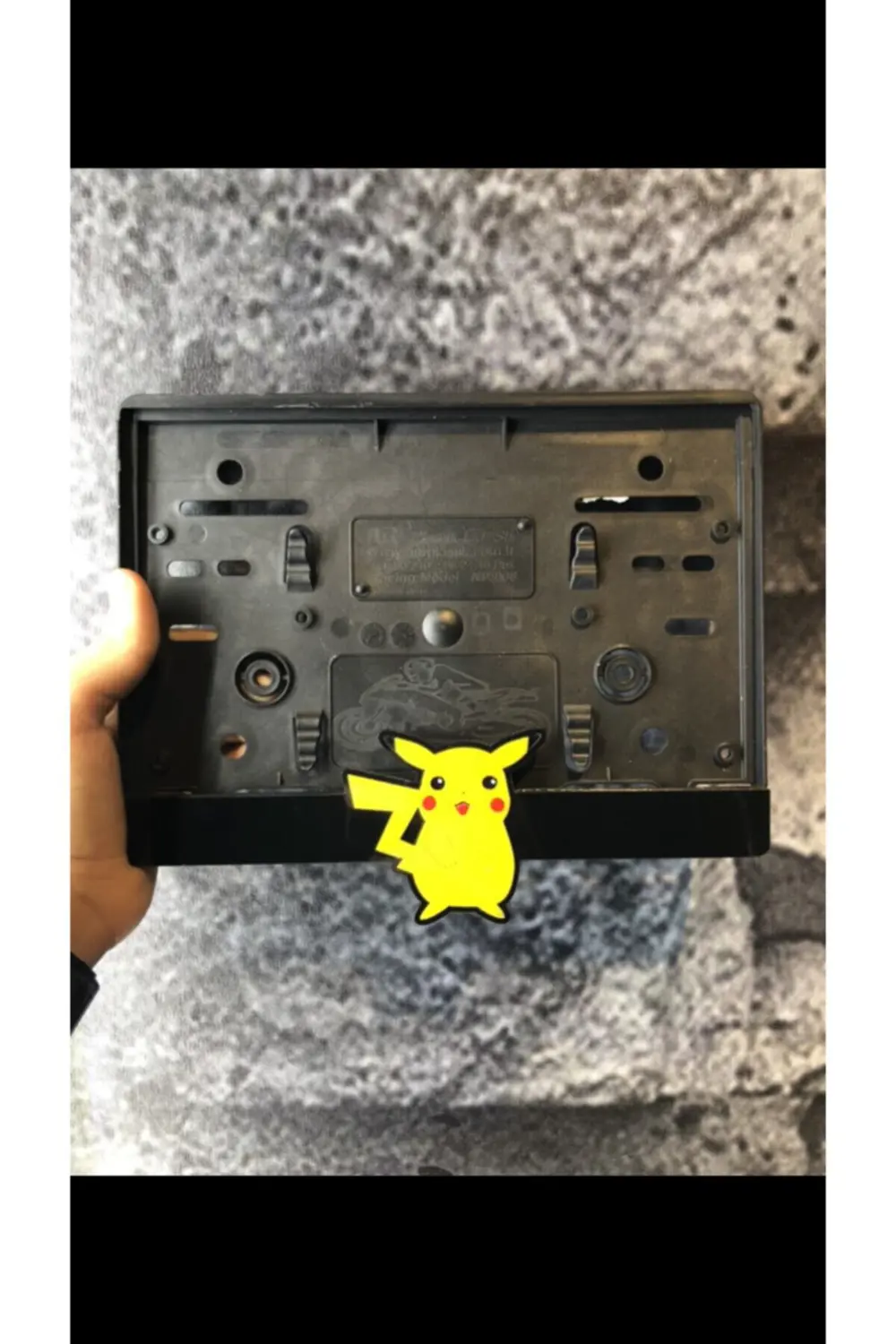 Pikachu Motor Plakalık