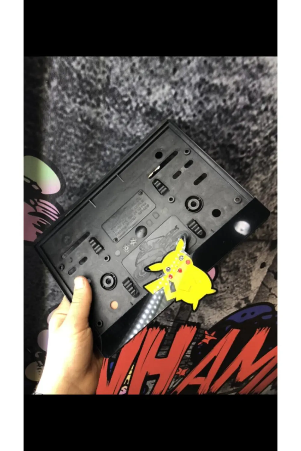 Pikachu Motor Plakalık