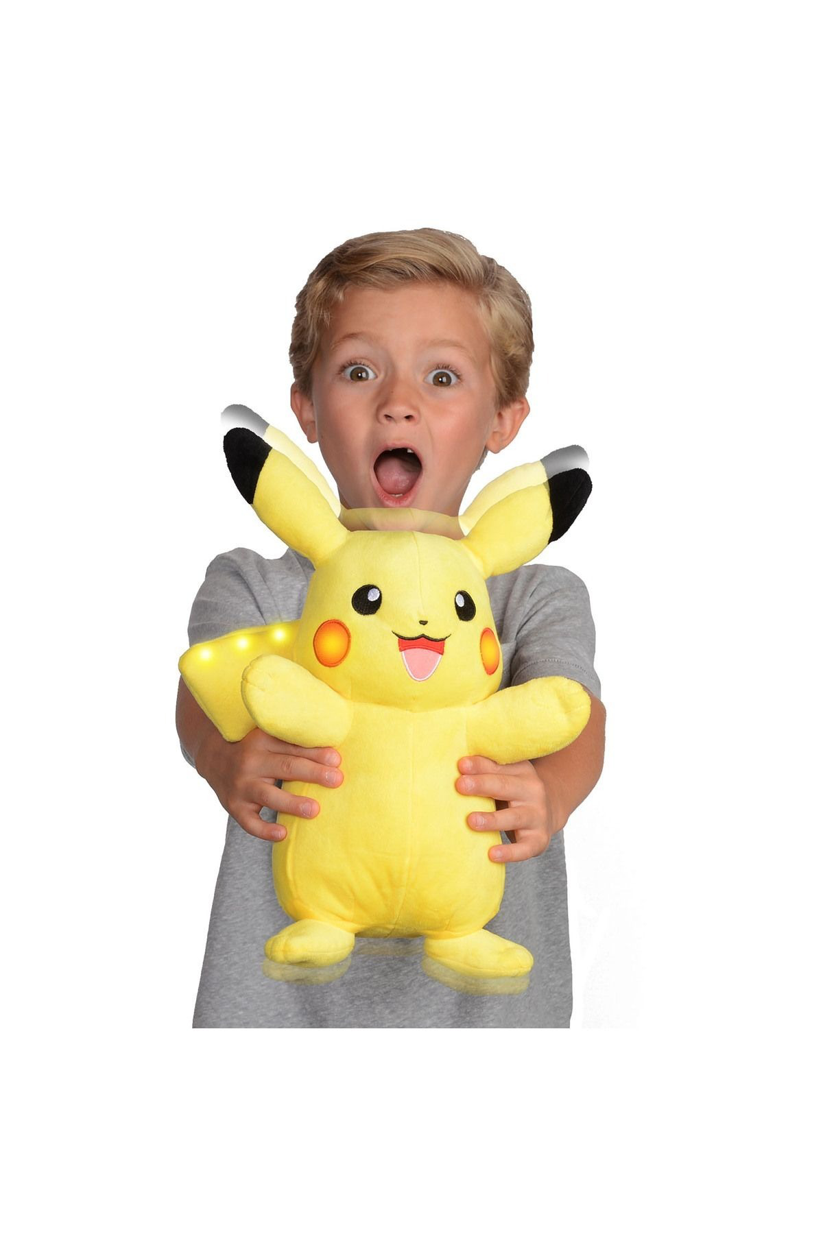 Oyuncak Store Pikachu Sesli Ve İşıklı Peluş Figür