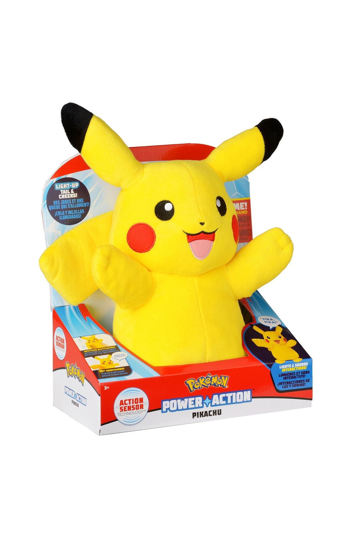 Oyuncak Store Pikachu Sesli Ve İşıklı Peluş Figür