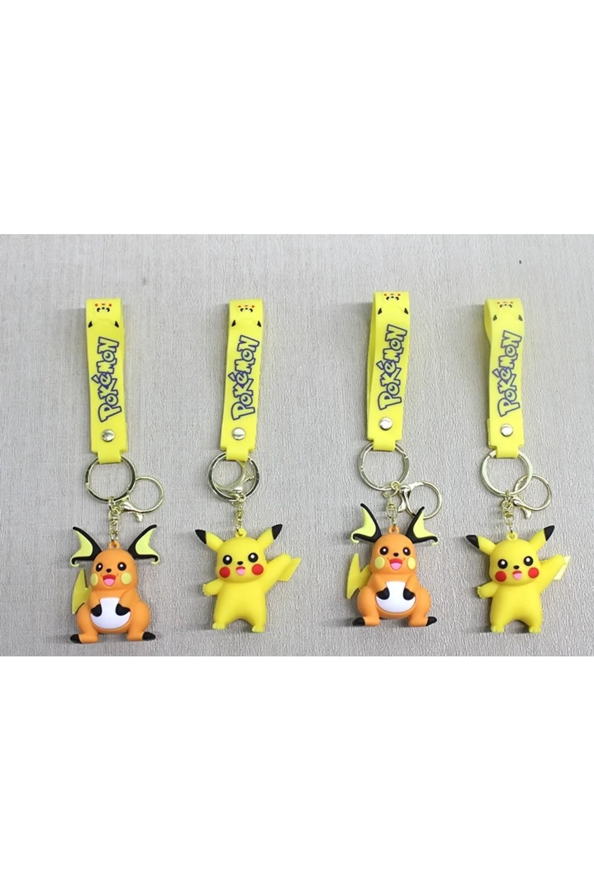 Pikachu Silikon Anahtarlık Alk4252