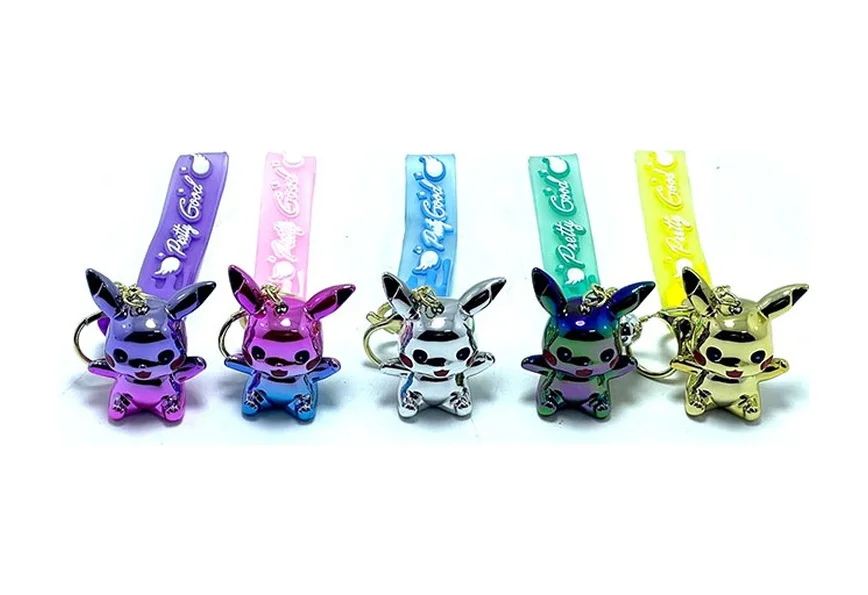 Pikachu Silikon Anahtarlık Alk1701