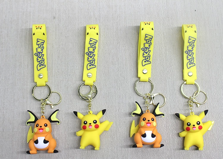 Pikachu Silikon Anahtarlık Alk4252