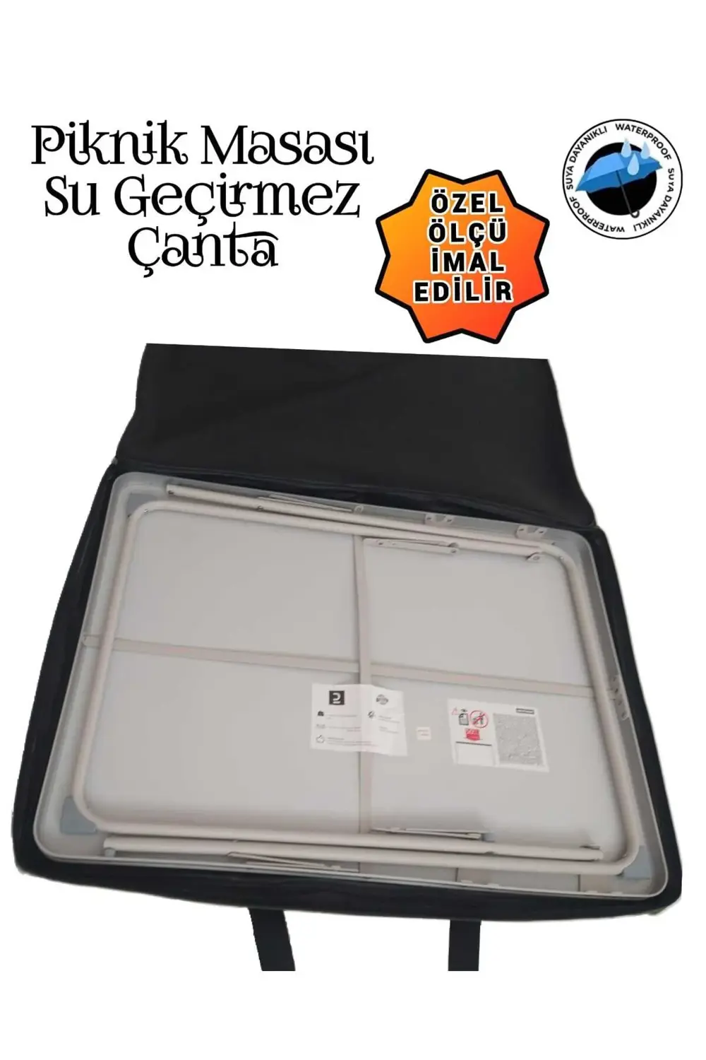 PİKNİK MASASI TAŞIMA ÇANTASI SU GEÇİRMEZ