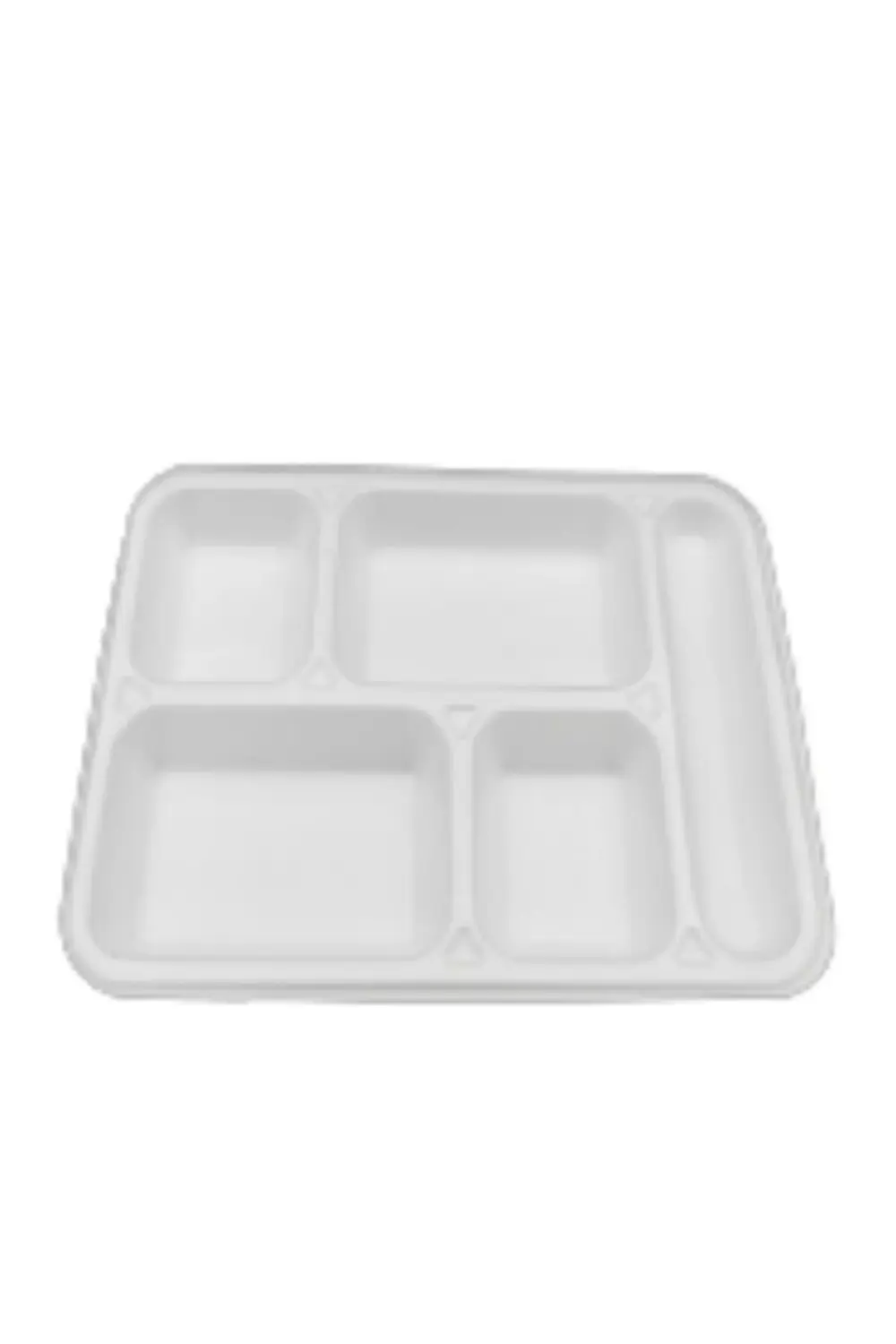 Piknik Mevlid Ofis Ve Iş Yeri Için 5 Göz Tabildot Tabak 100 Adet