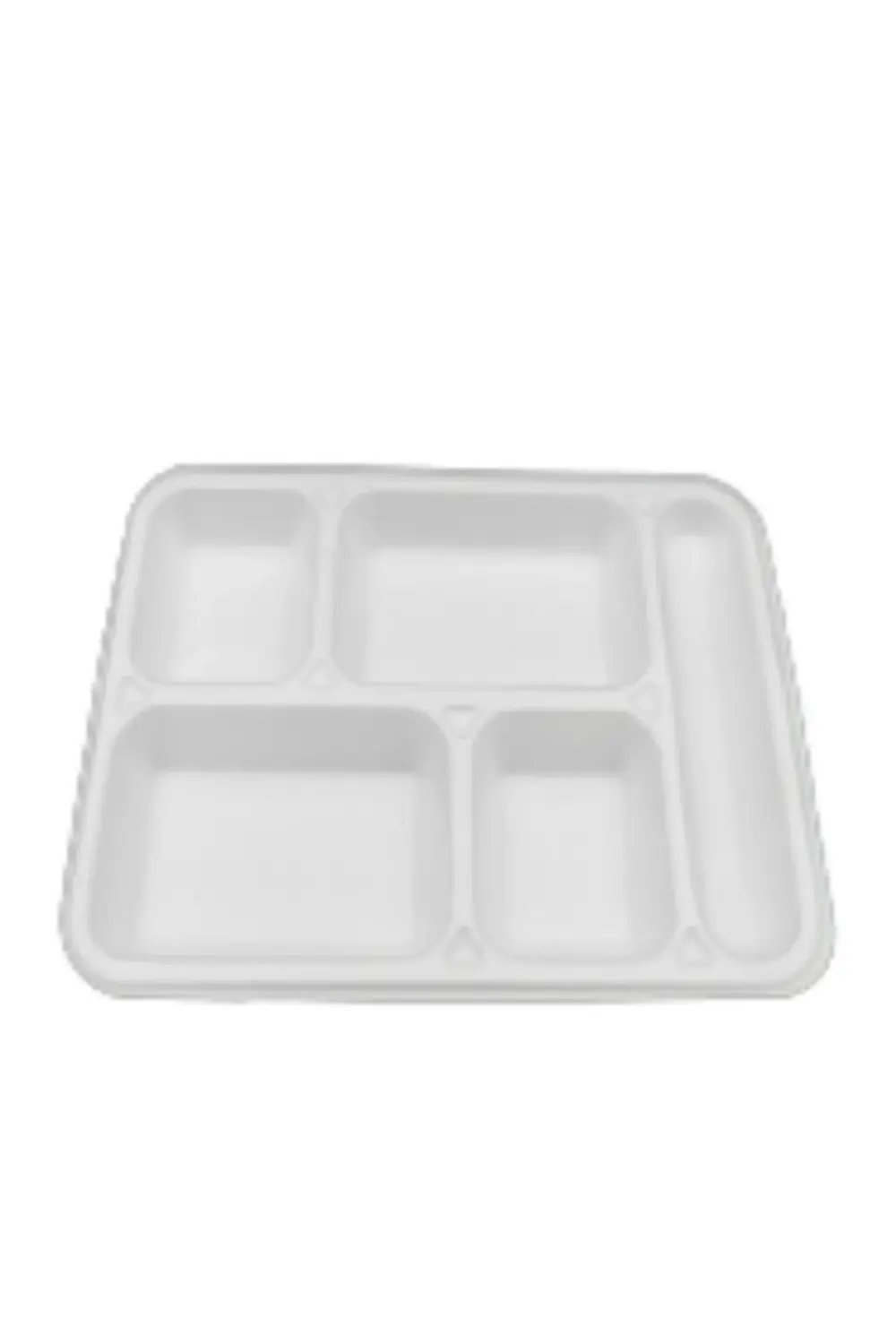 Piknik Mevlid Ofis Ve Iş Yeri Için 5 Göz Tabildot Tabak 100 Adet