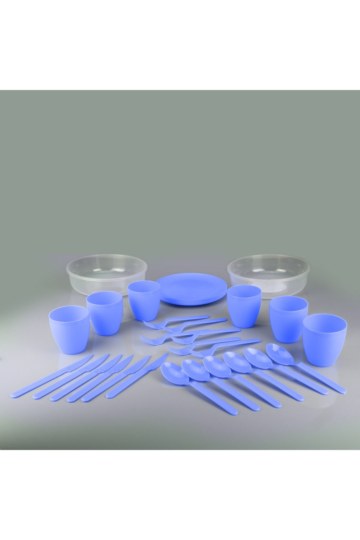 Go İthalat Piknik Seti 6 Kişilik Çantalı 32 Parça