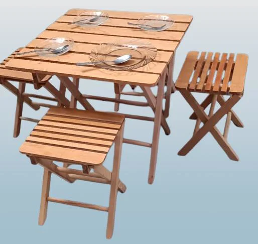Piknik Seti Katlanabilir 90392 Kayın Ağacı AZ Yer İşgal Eder Çok 