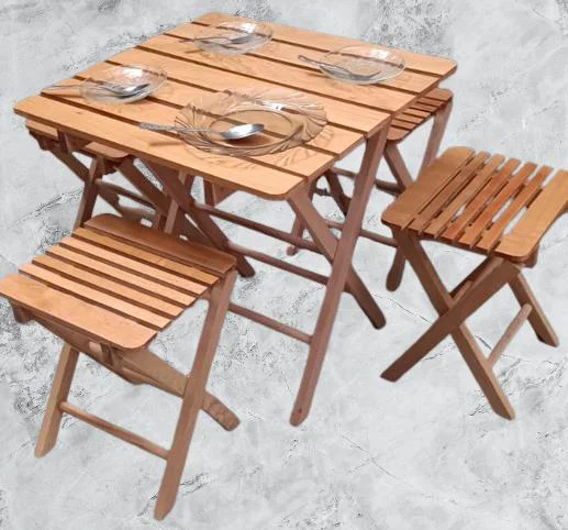 Piknik Seti Katlanabilir 90392 Kayın Ağacı AZ Yer İşgal Eder Çok 