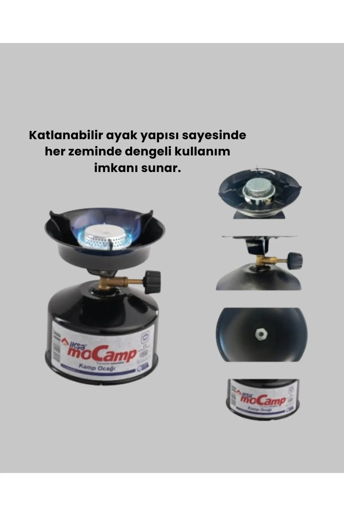 Piknik ve Doğa Yürüyüşü İçin Taşınabilir Kamp Ocağı