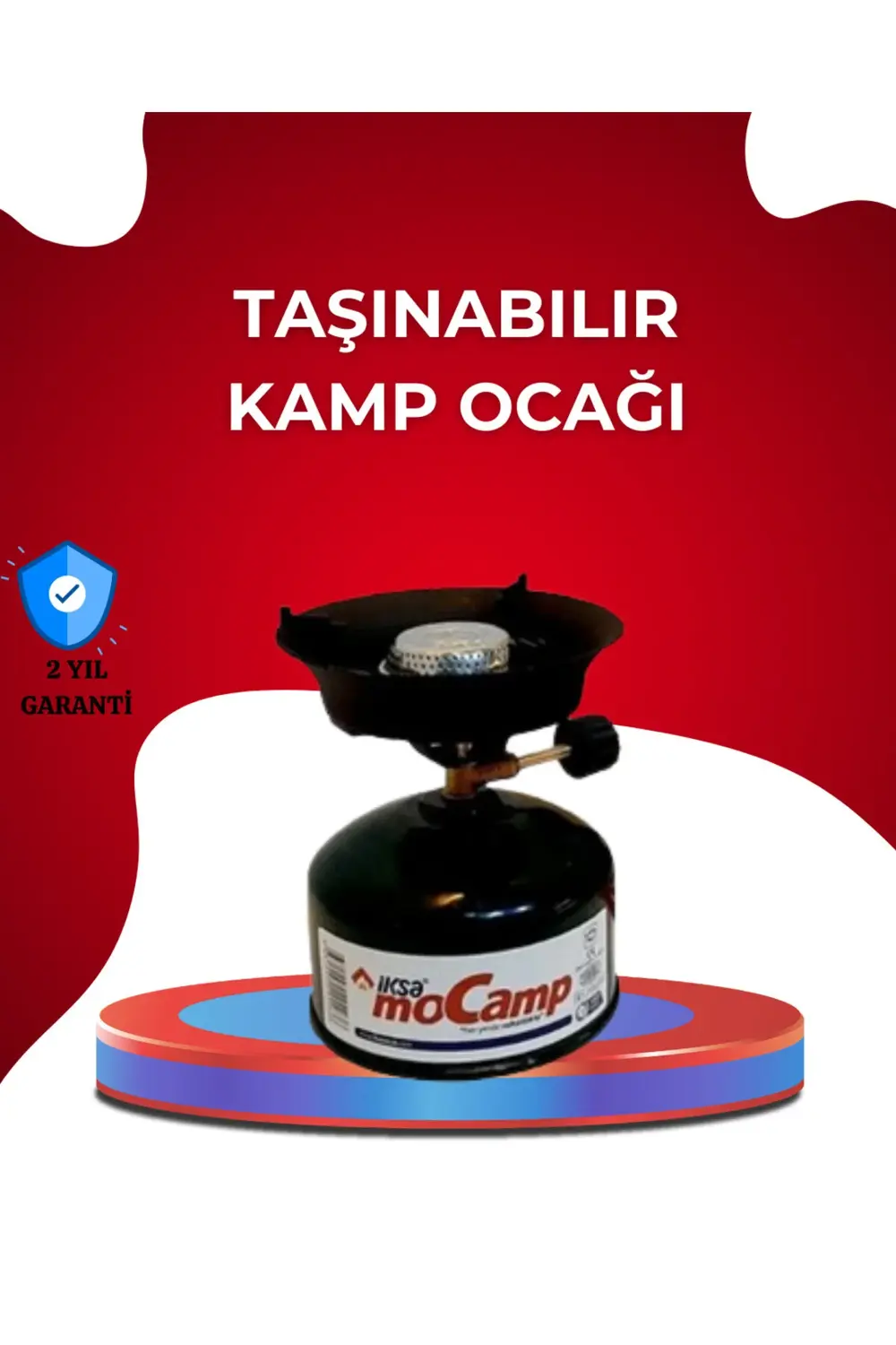 Piknik ve Doğa Yürüyüşü İçin Taşınabilir Kamp Ocağı