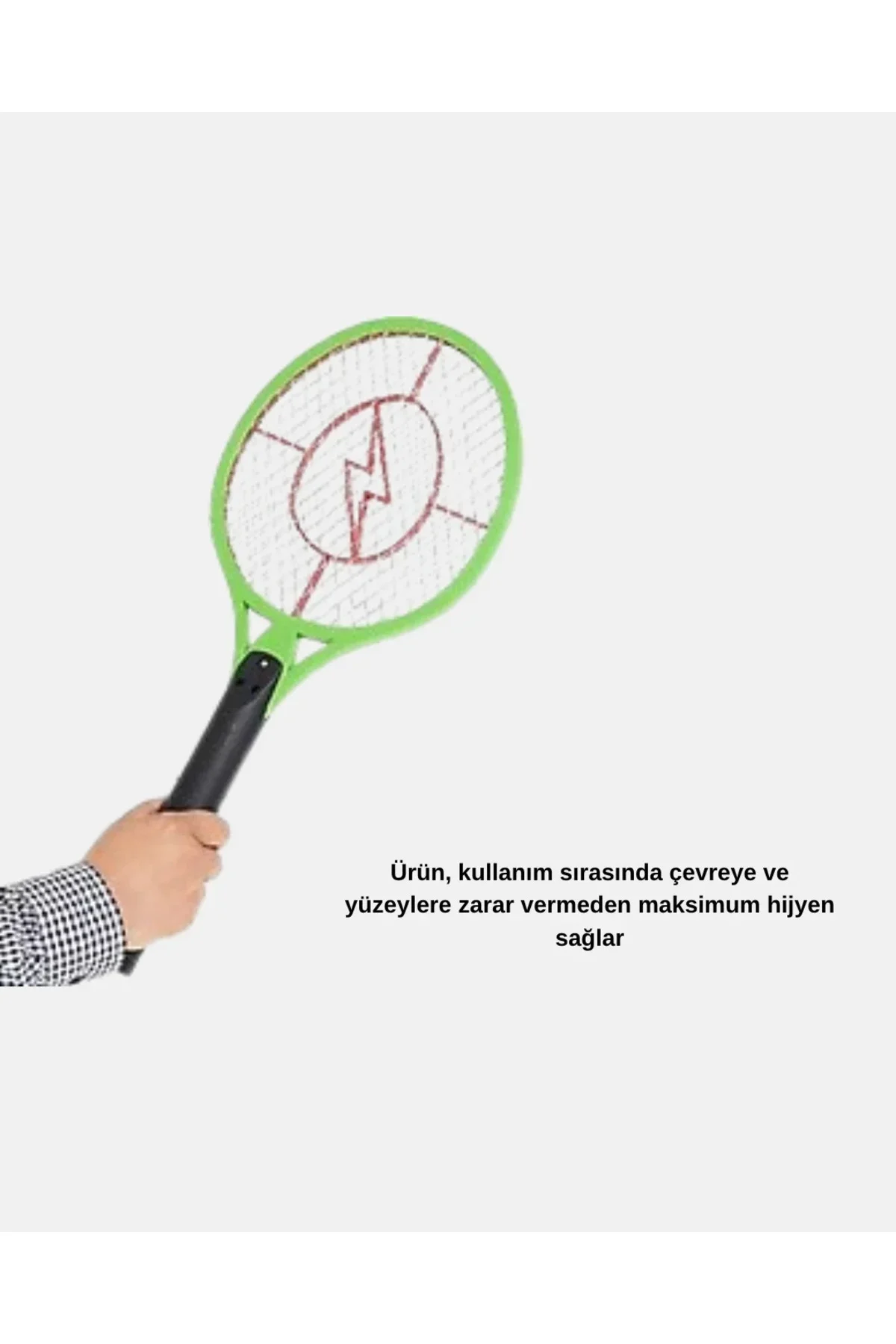 Pil ile Çalışan Elektronik Sinek Öldürücü – Çocuk ve Evcil Hayvan Dostu Tasarım