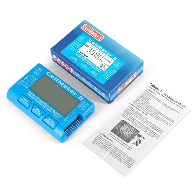 Pil Kapasite Voltaj Test Cihazı RC 1-8S Lipo Lityum NIMH (4741)