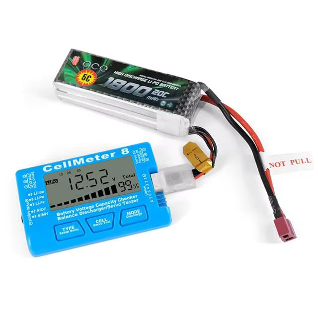 Pil Kapasite Voltaj Test Cihazı RC 1-8S Lipo Lityum NIMH (4741)