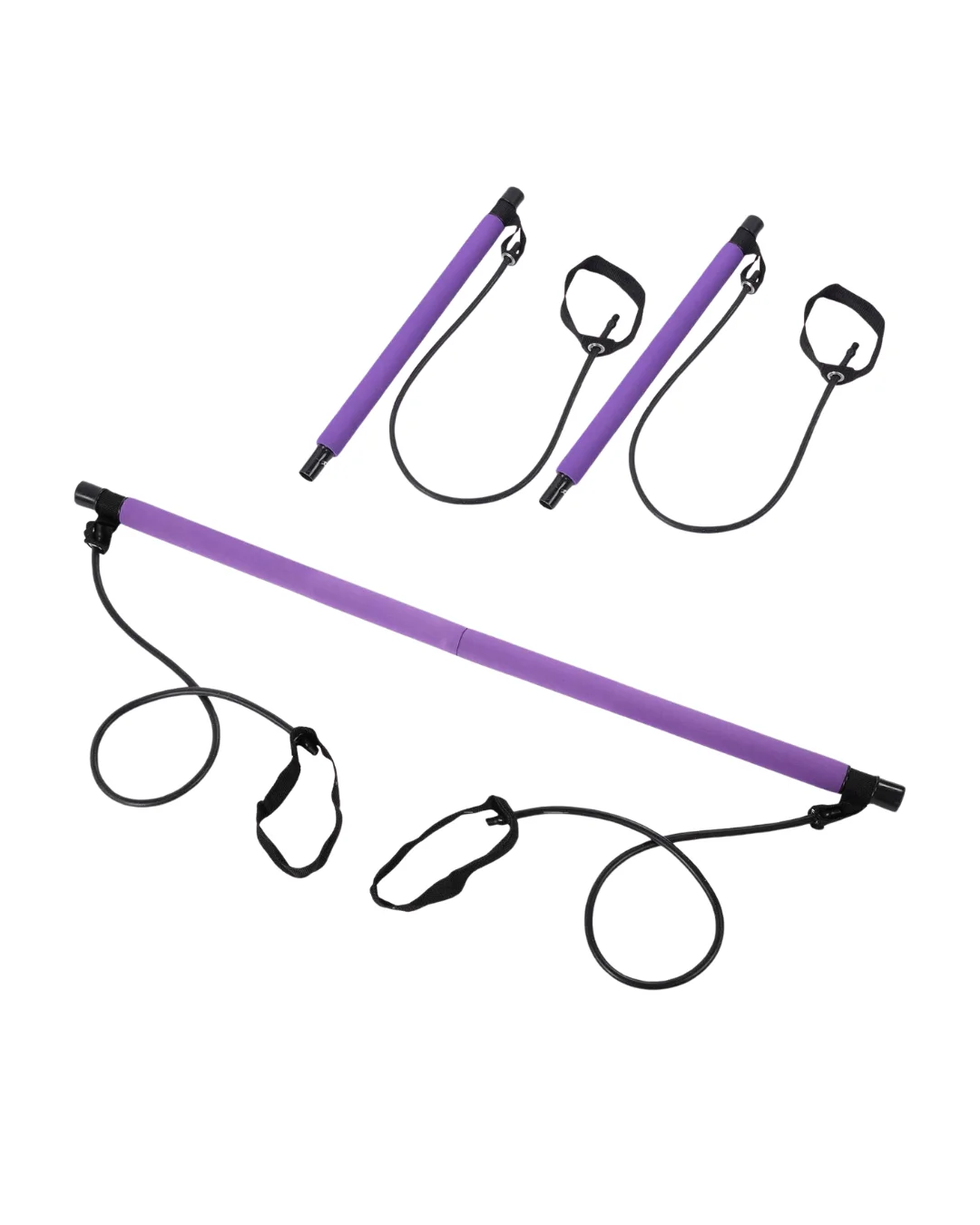 Pilates Bar Direnç Çubuğu Kas Tonlama ve Esneklik Artırıcı Tasarı