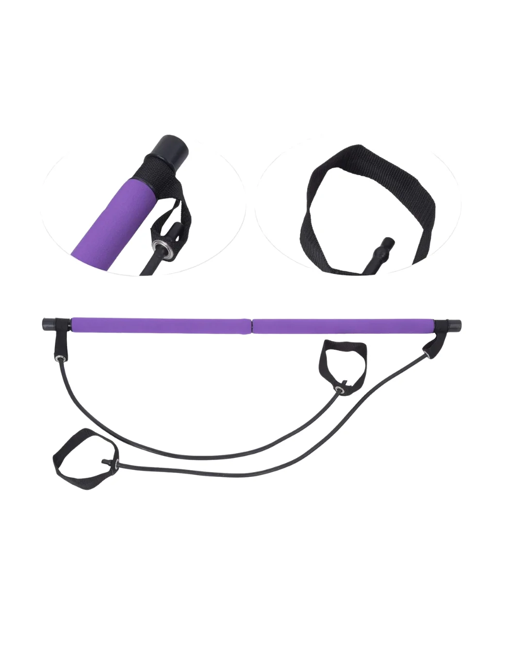Pilates Bar Direnç Çubuğu Kas Tonlama ve Esneklik Artırıcı Tasarı