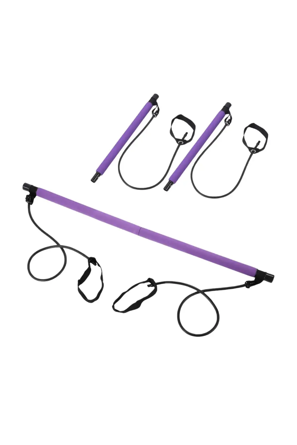 Pilates Bar Direnç Çubuğu Kas Tonlama ve Esneklik Artırıcı Tasarı