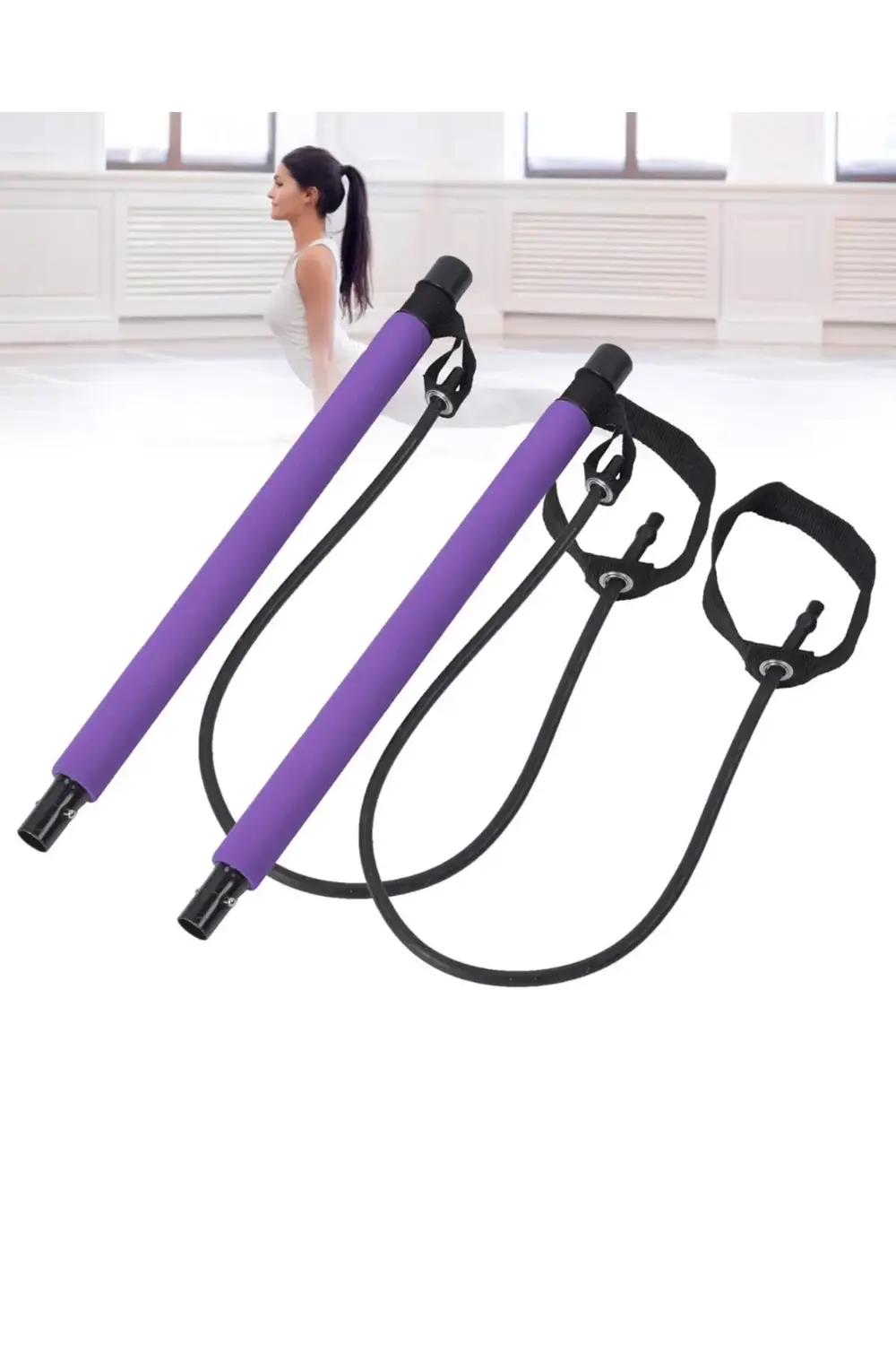 Pilates Bar Egzersiz Aleti Bilek Destekli Çok Yönlü Kullanım