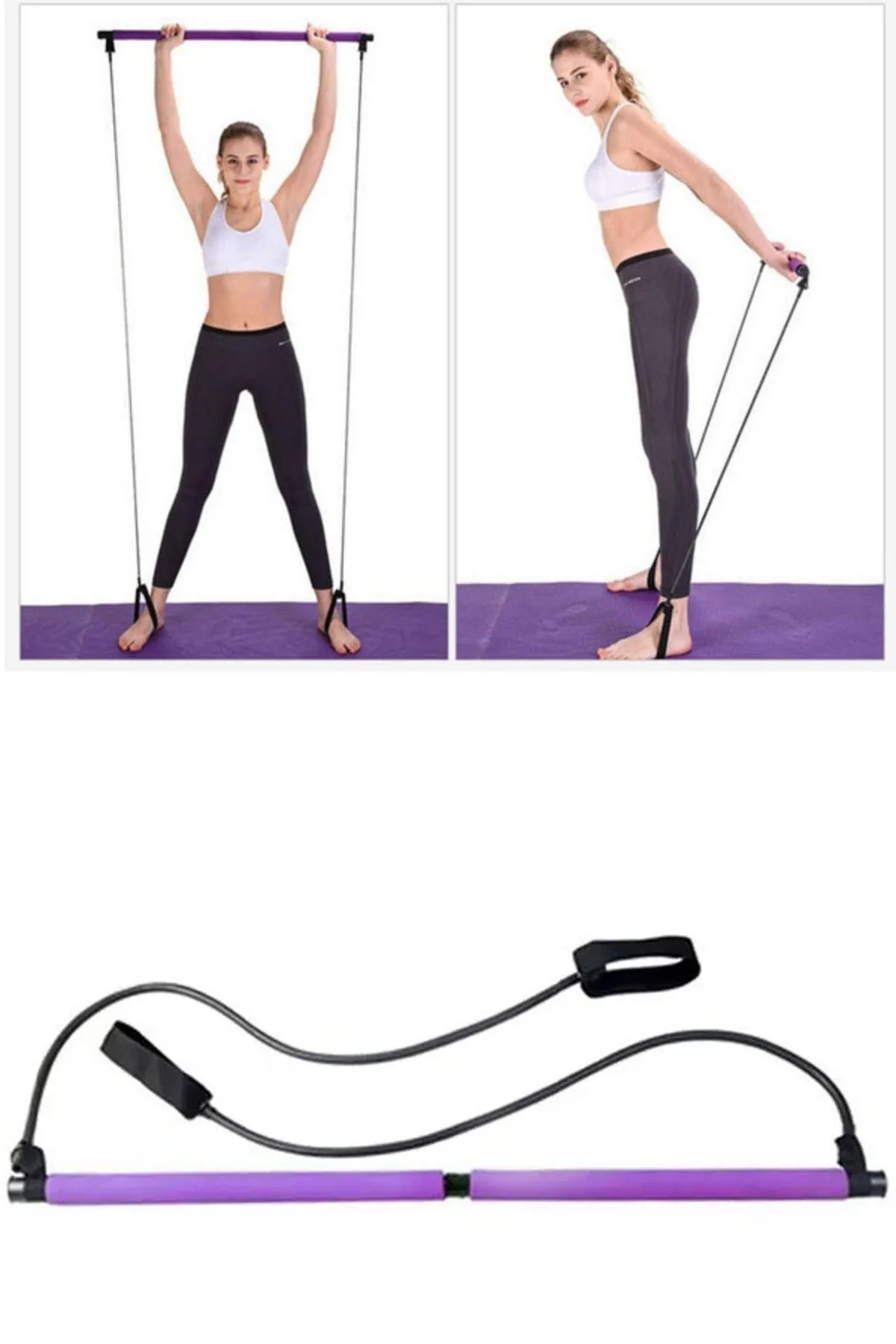 Pilates Barı Portable Pilates Studio Aleti Çekme Direnç Lastiği V