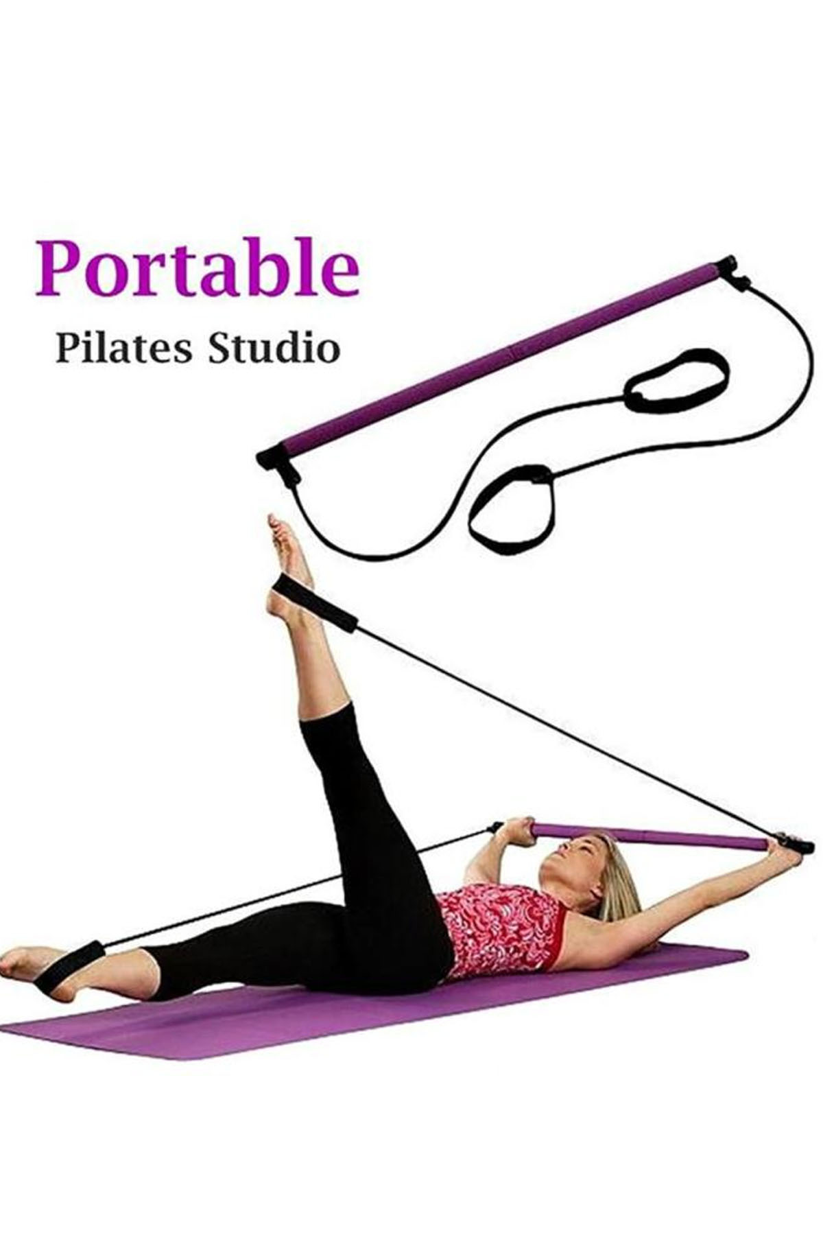Jet Pilates Bari Portable Pilates Studio Aleti Çekme Direnç Lastiği V