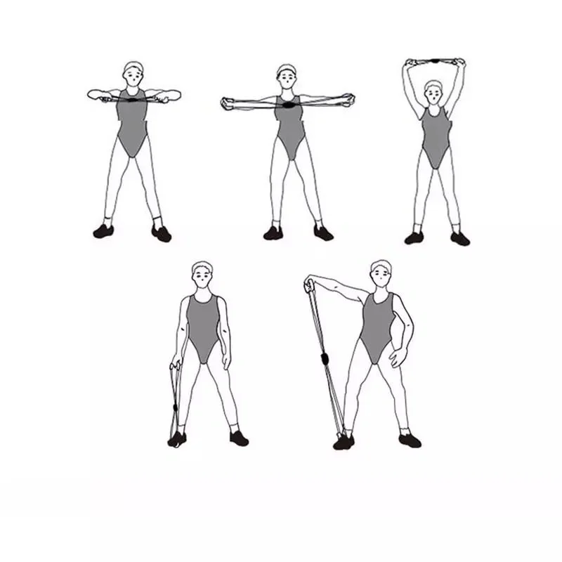 Pilates Egzersiz Direnç Lastiği Pilates Egzersiz Direnç Lastiği