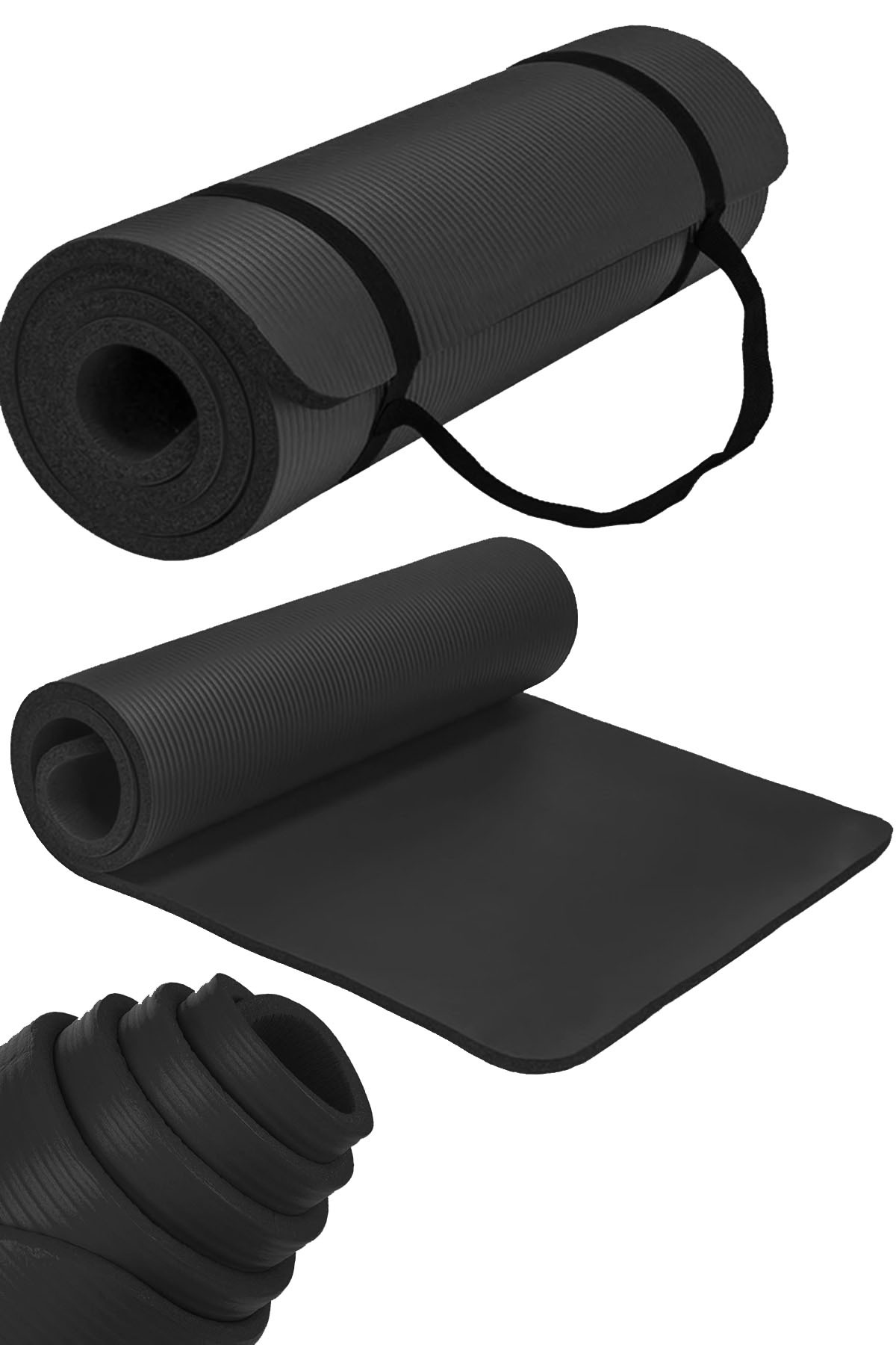 Pilates Seti – Jimnastik Çubuğu Kalın 15 mm Kaymaz Mat Direnç Pil