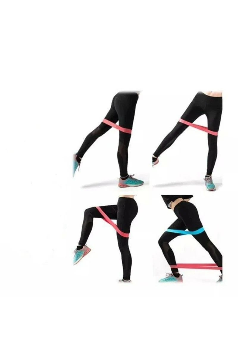 Pilates Squat Aerobik Direnç Lastiği 5'li Paket - Farklı Direnç Seviyeleri Fiyatı, Yorumları ve Özellikleri