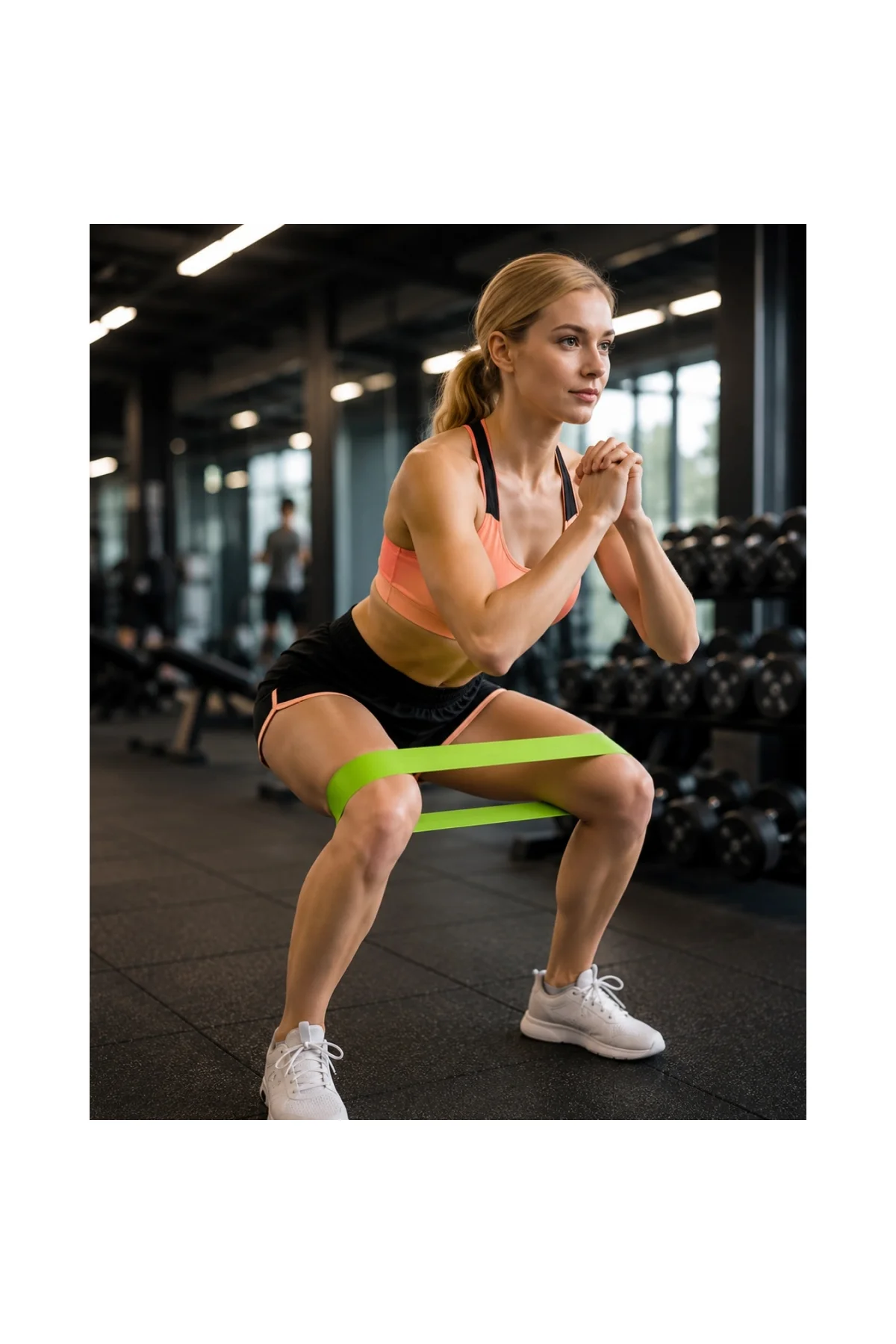 Pilates Ve Fitness Direnç Bandı Egzersiz İçin Esnek Güçlendirme L