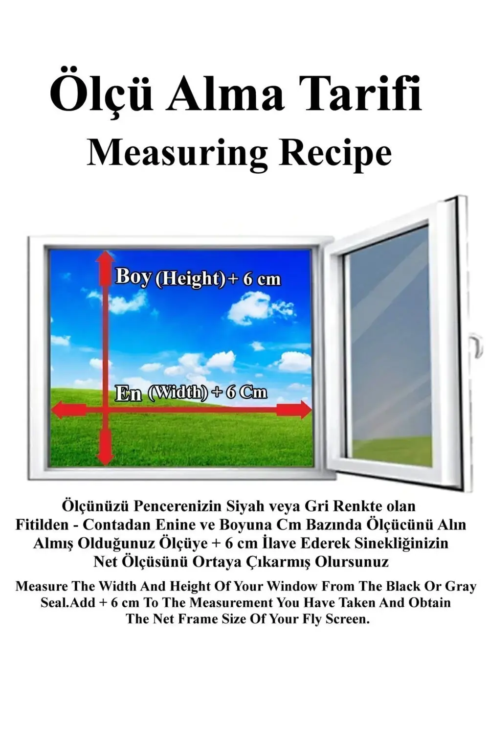 Pileli Plise Sürgülü Akordiyon Katlanır Pencere Sinekliği 0-70 Cm