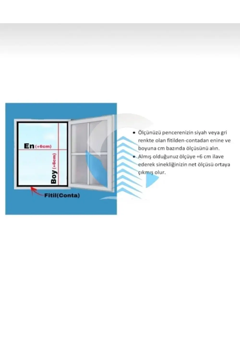 Pileli Plise Sürgülü Akordiyon Katlanır Pencere Sinekliği 0-70 Cm