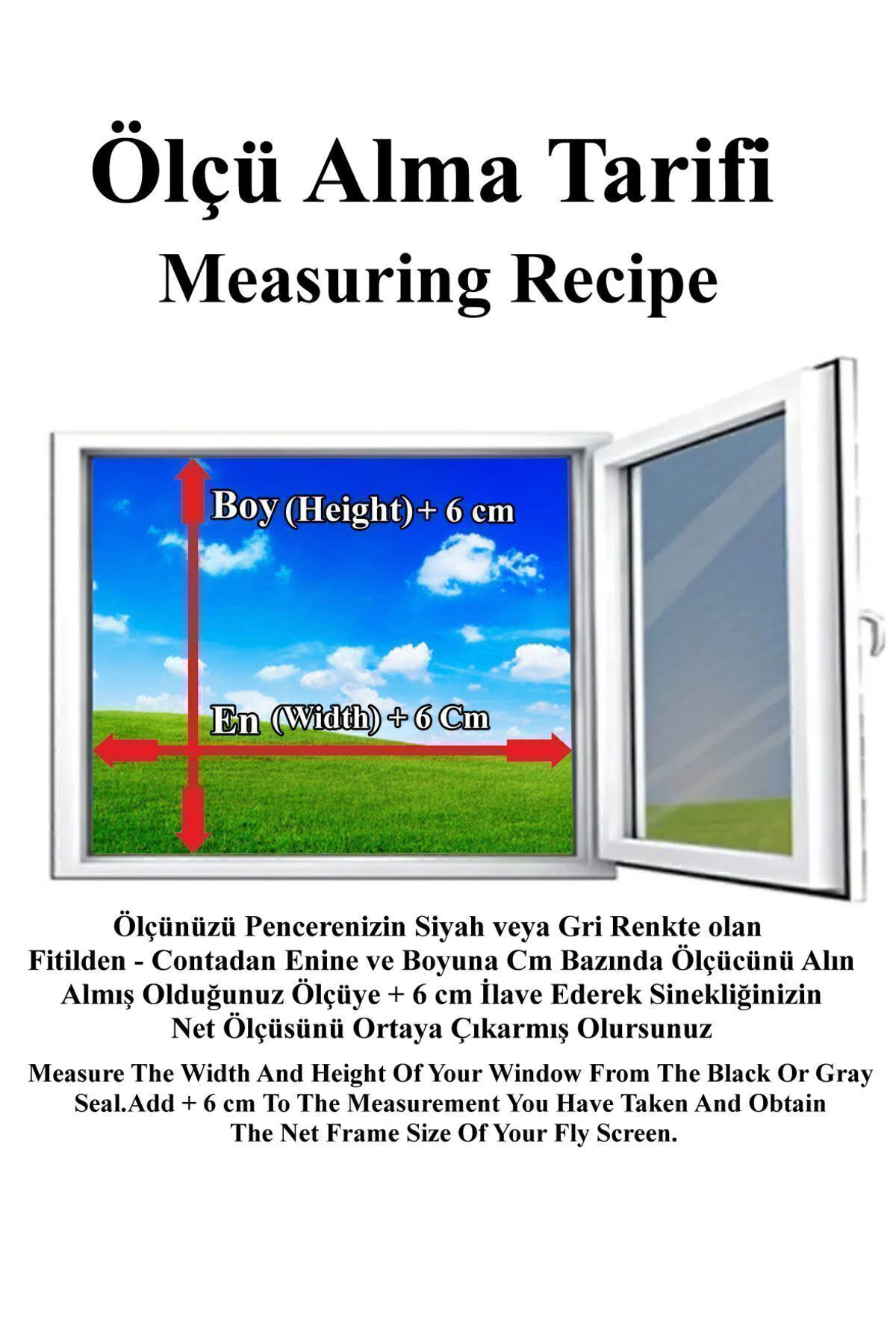 Plisecim Pileli Plise Sürgülü Akordiyon Katlanir Pencere Sinekliği 0-70 Cm