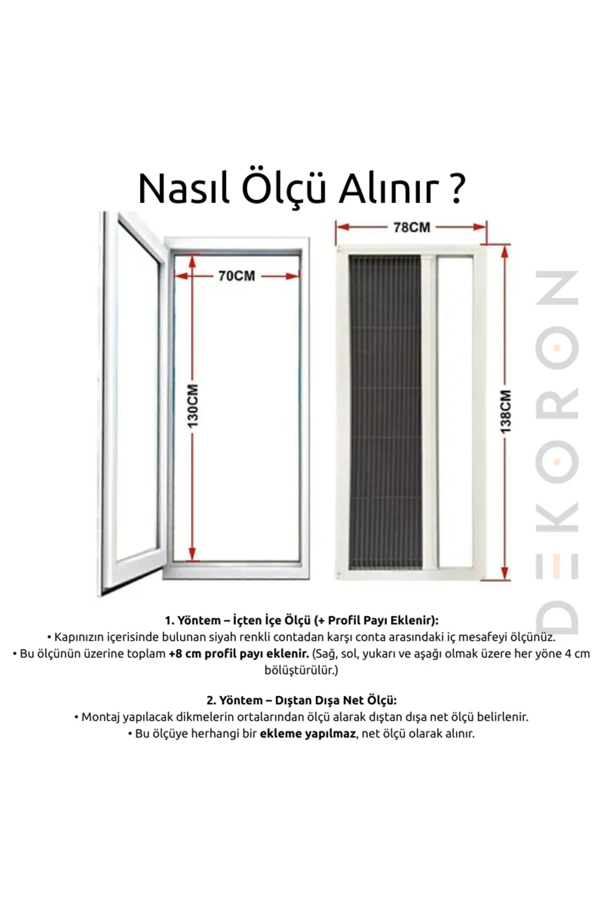 Pileli Sürgülü Sineklik Kapı, Plise Sineklik Sistemi, Alüminyum Ç