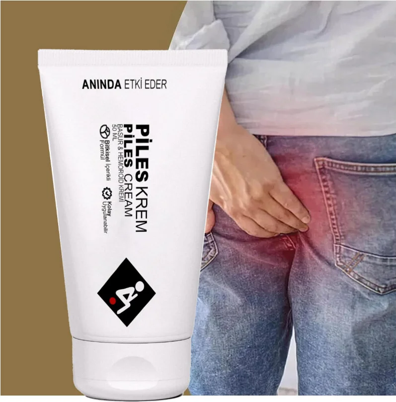 Piles Krem Hemoroid İlacı 50 ml - Ağrı Kesici ve İyileştirici Hemoroid Kremi