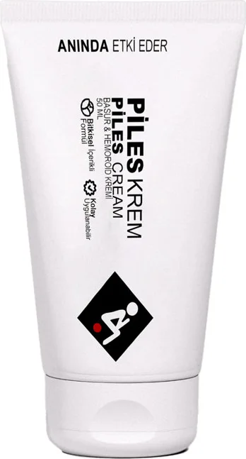Piles Krem Hemoroid İlacı 50 ml - Ağrı Kesici ve İyileştirici Hemoroid Kremi