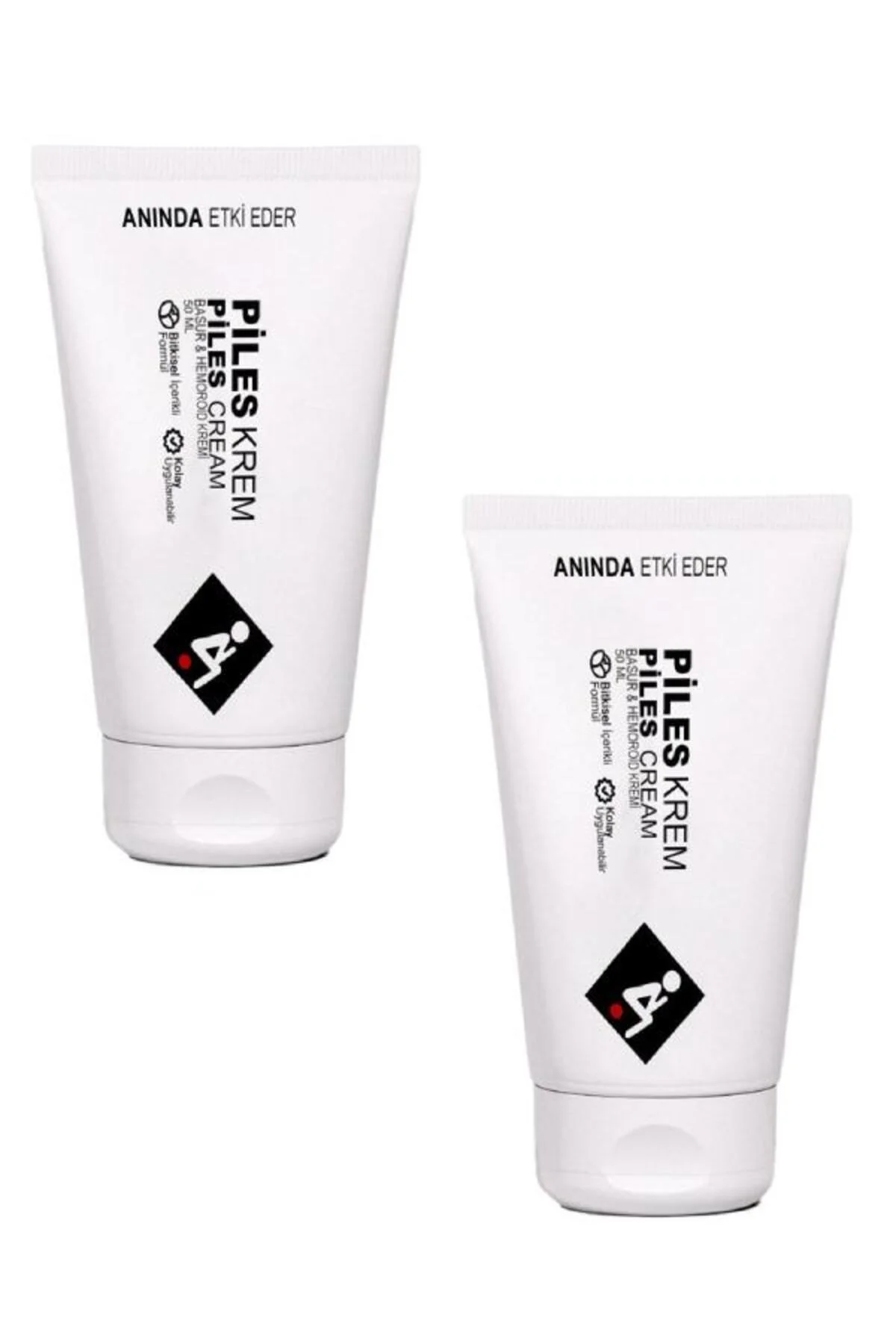Piles Rahatlama Bakım Kremi - Yeni Formül 50 ml x 2 Adet