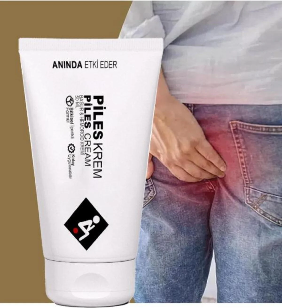 Piles Rahatlama Bakım Kremi 50 ml – Yeni Formül, Hızlı Etki