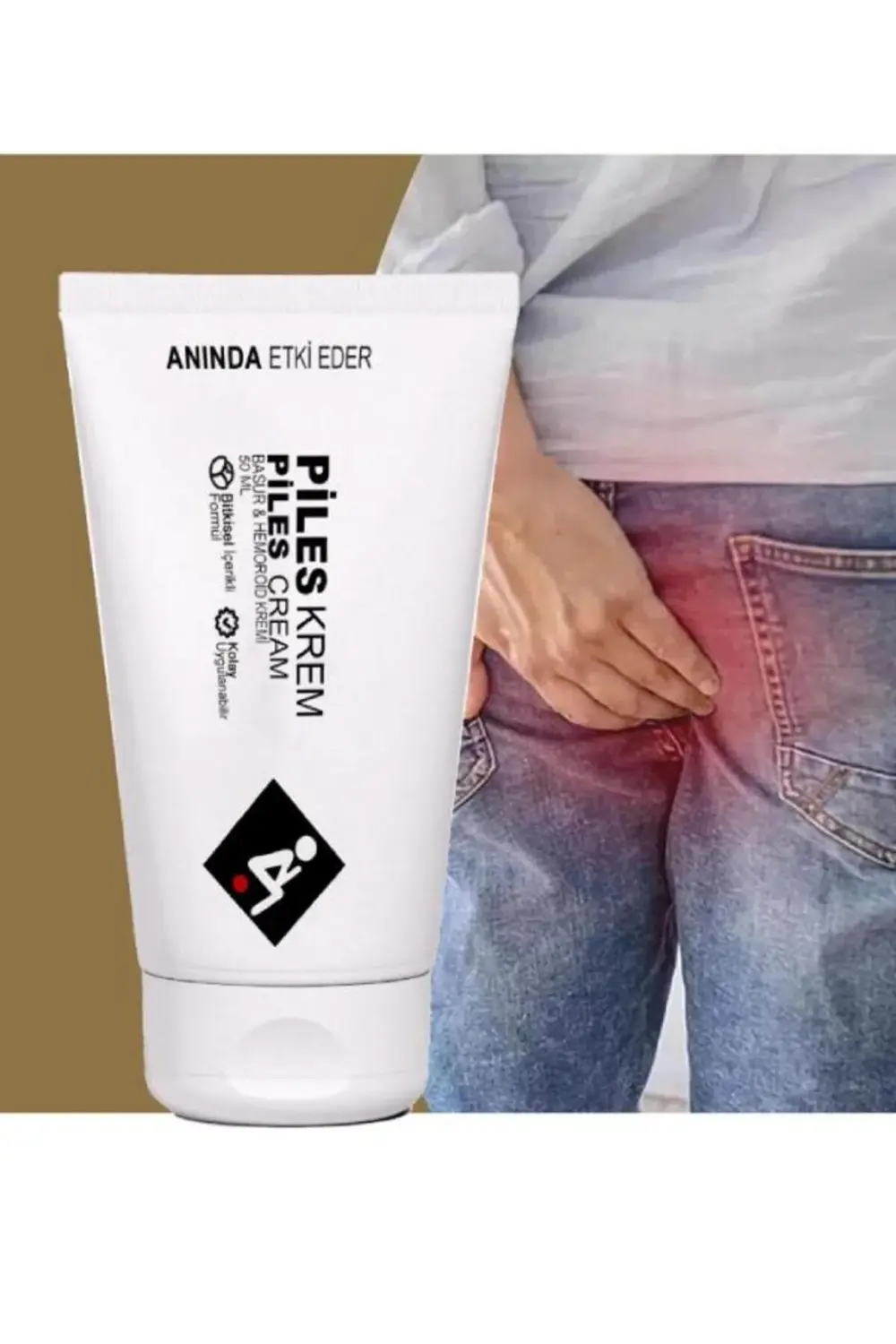 Piles Rahatlamanız İçin Yeni Formüllü Çözümünüz Bakım Kremi 50 ml